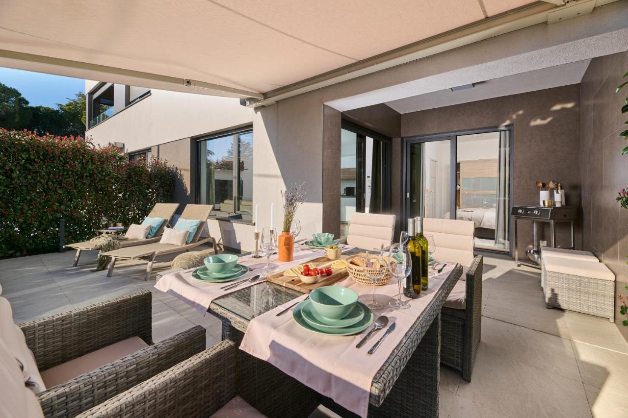 Brand New 1 Bedroom Apartment With Backyard Near The Beach! Poreč Exterior foto